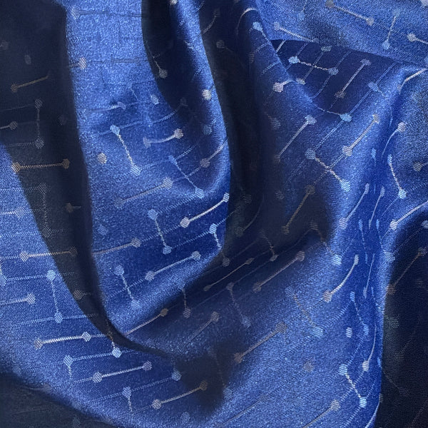 Jacks and Jill Blueberry Upholstery Fabric Yardage