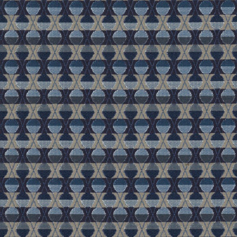 Knoll Charm Marine Blue Upholstery Fabric