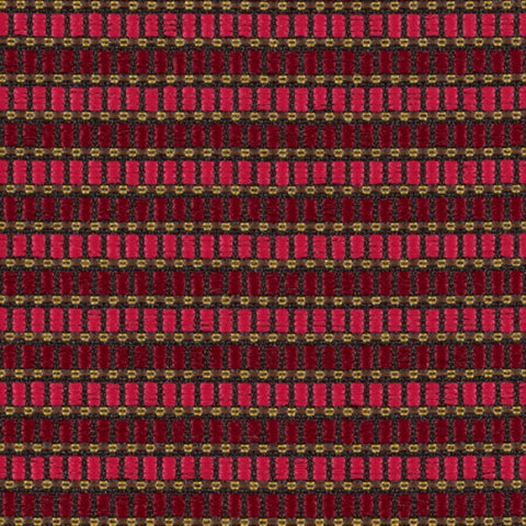 Knoll Sutton Claret Textured Stripe Pink Upholstery Fabric