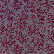 Knoll Magnolia Bough Purple Floral Upholstery Fabric