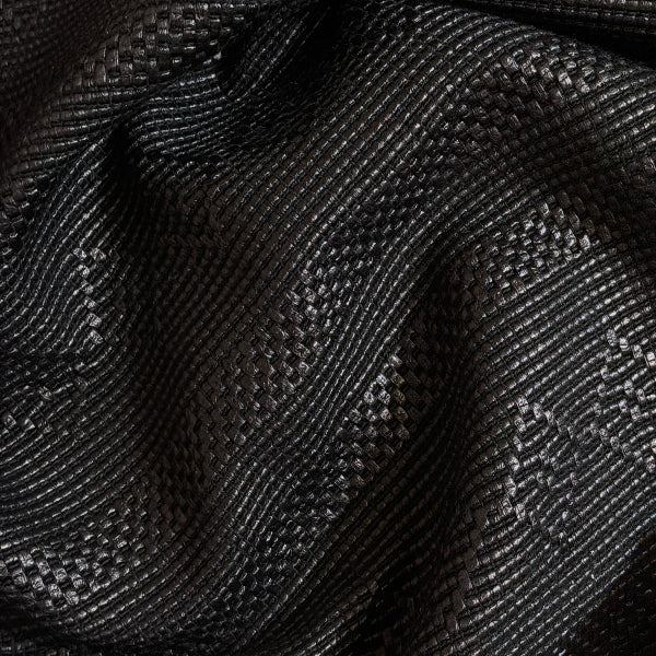 Knoll Djenne Black Upholstery Fabric Yardage