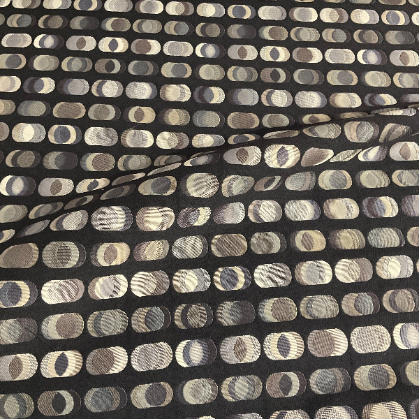 Knoll Hudson Downing Black Upholstery Fabric
