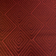 Knoll Meroe Saba Red Geometric Upholstery Fabric