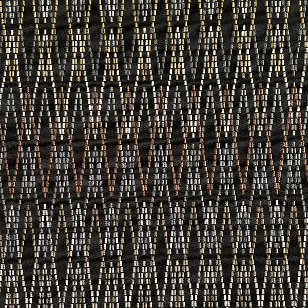 Knoll On Point Noir Black Upholstery Fabric