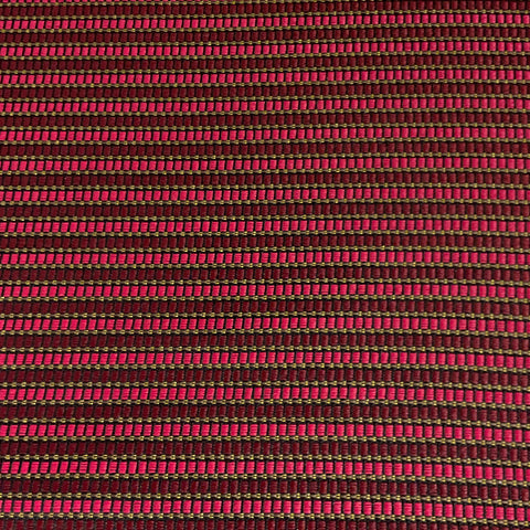 Knoll Sutton Claret Stripe Pink Upholstery Fabric