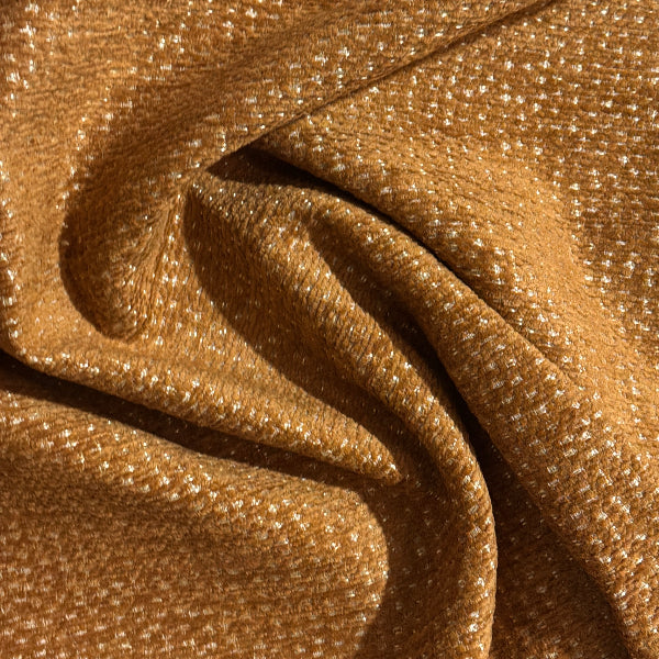 LoomSource Twinkling Gold Upholstery Fabric Yardage