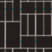 Luum Subdivide Backstreets Black Upholstery Fabric