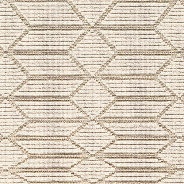 Luum Angulo Bevel Ivory Upholstery Fabric
