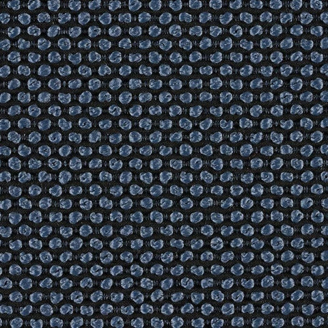 Luum Knurl Module Blue Upholstery Fabric