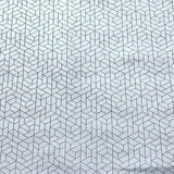 Luum Flexagon Compass Gray Upholstery Fabric