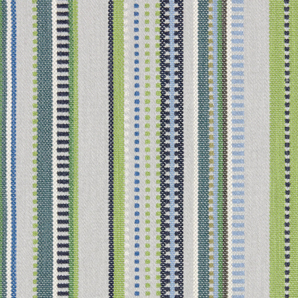 Remnant of Maharam Metered Stripe Cabbage Upholstery Fabric