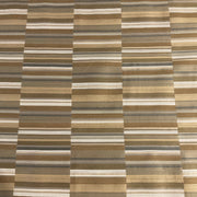 Maharam Offset Passage Brown Stripe Upholstery Fabric
