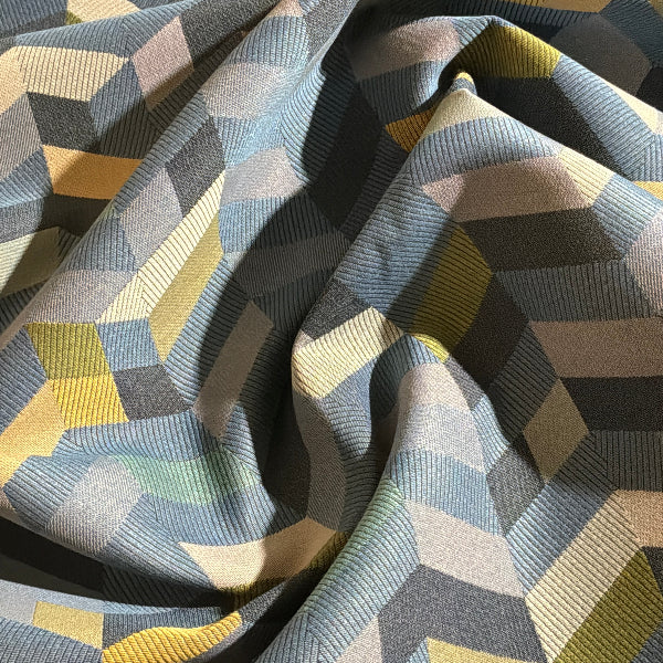 Maharam Parquet Precipitation Chevron Crypton Upholstery Fabric Yardage