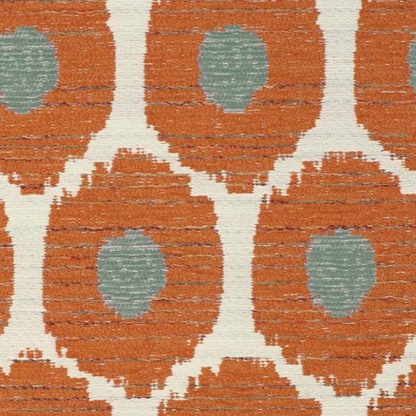 Remnant of Burch Marquis Tiger Lily Upholstery Fabric