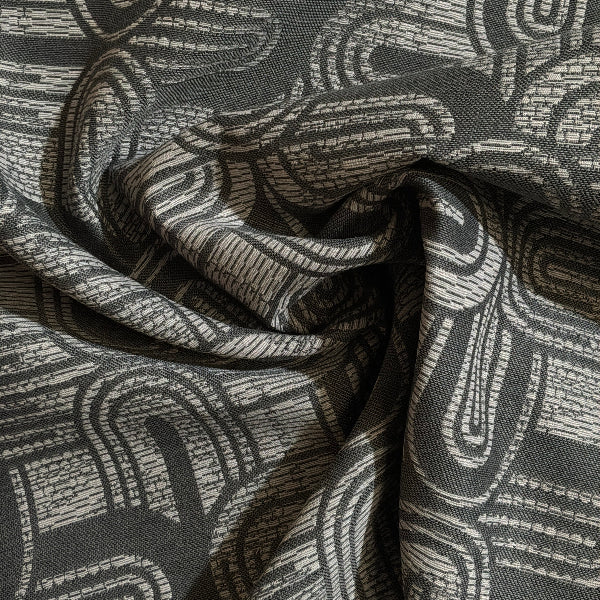 Mayer Arc Steel Upholstery Fabric Yardage