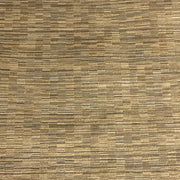 Mayer Aurora Wheat Stripe Chenille Beige Upholstery Fabric