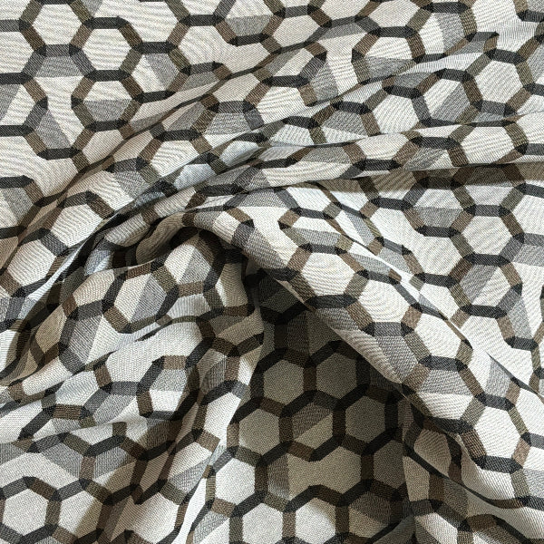 Mayer Connect Charcoal Sunbrella Upholstery Fabric