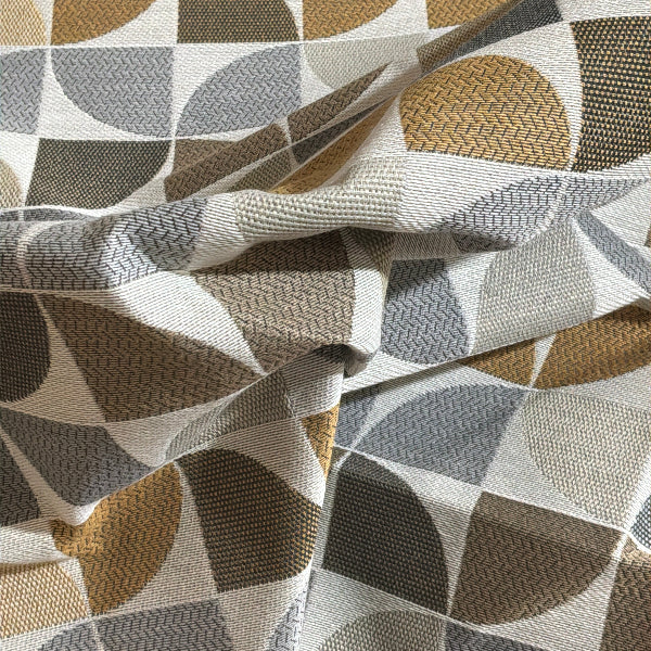 Mayer Fanfare Stone Upholstery Fabric Yardage