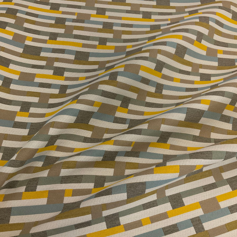 Mayer Metal Strips Desert Flower Sunbrella Upholstery Fabric