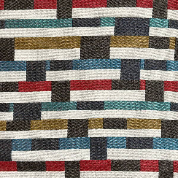 Mayer Metal Strips Regatta Sunbrella Upholstery Fabric