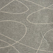 Mayer Motif Pewter Gray Upholstery Fabric