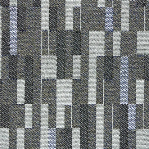 Luum Modulus Spatial Modern Gray Upholstery Fabric