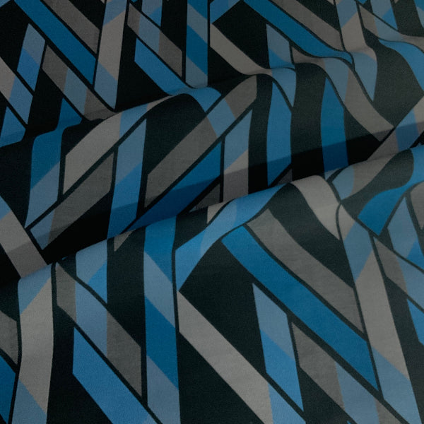 Momentum Almanac Tourmaline Crypton Blue Upholstery Fabric