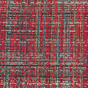 Momentum Blurred Plaid Ember Upholstery Fabric