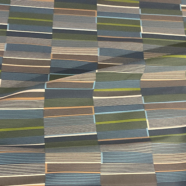 Momentum Boxcar Resort Blue Upholstery Fabric