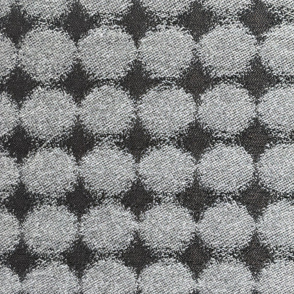 Momentum Felted Circles Iron Gray Upholstery Fabric