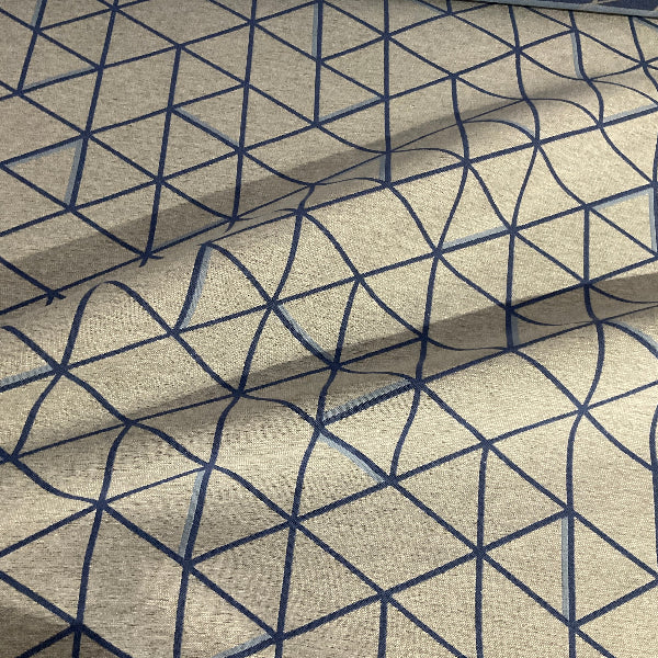 Momentum Hitch Fluid Gray Upholstery Fabric