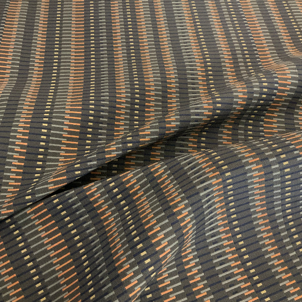 Momentum Journal Osla Stripe Gray Upholstery Fabric