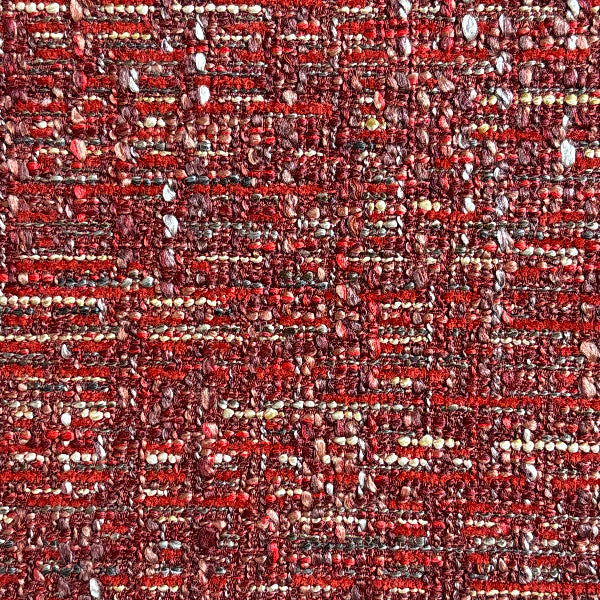 Momentum Multitone Scarlet Upholstery Fabric