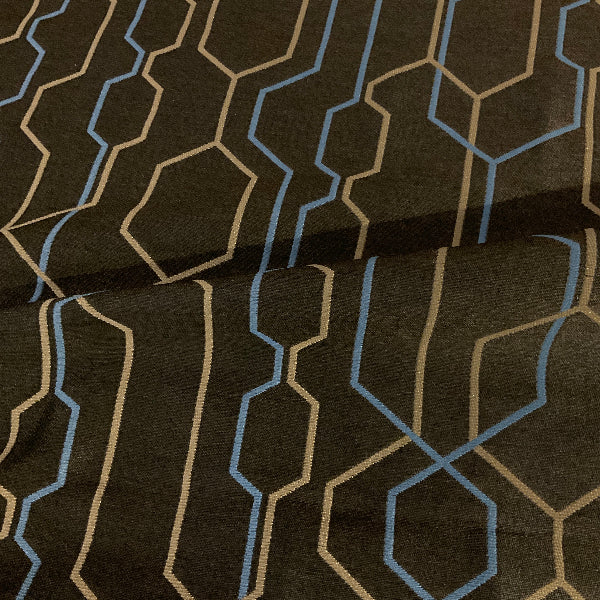 Momentum Story Boardwalk Brown Upholstery Fabric
