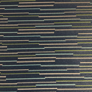 Momentum Strut Climate Stripe Blue Upholstery Fabric