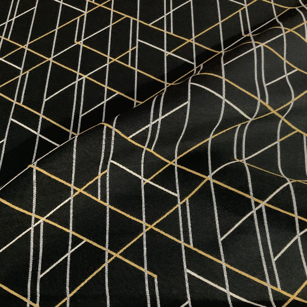 Momentum Tilt Onyx Black Upholstery Fabric