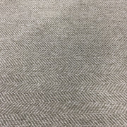 Richloom Fabrics Mont Blanc Gray Herringbone Stripe Upholstery Fabric