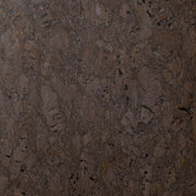Remnant of Wolf Gordon Sepia Dark Brown Cork Upholstery Fabric