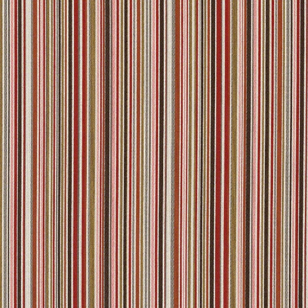 Remnant of CF Stinson Borderline Bonfire Upholstery Fabric