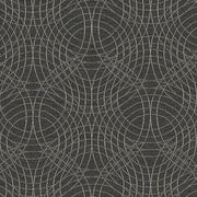 CF Stinson Concentric Outline Gray Upholstery Fabric