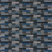 Remnant of CF Stinson Fenestra Too Sapphire Upholstery Fabric