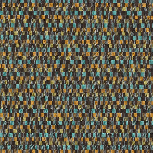 CF Stinson Fractal Monarch Blue Crypton Upholstery Fabric