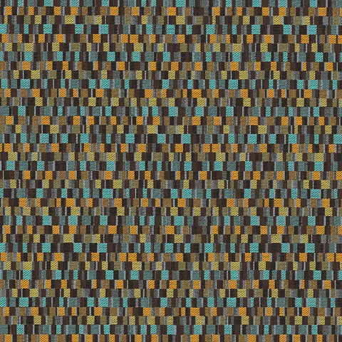 CF Stinson Fractal Monarch Blue Crypton Upholstery Fabric