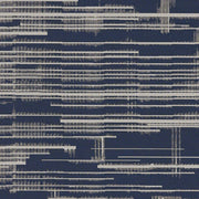 Remnant of CF Stinson Sunbrella Gesture Ink Upholstery Fabric