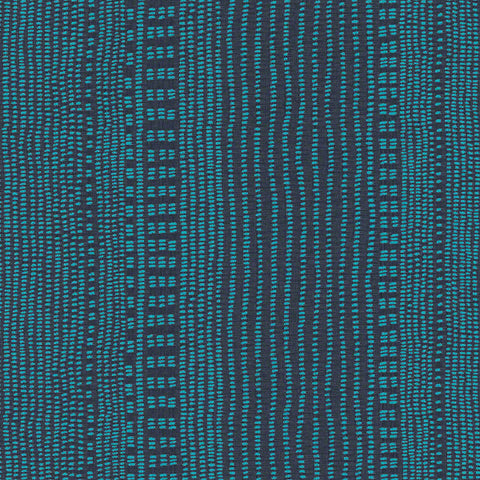 Remnant of CF Stinson Handwork Lagoon Upholstery Fabric