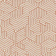 Fabric Remnant of CF Stinson Honeycomb Shag Papaya
