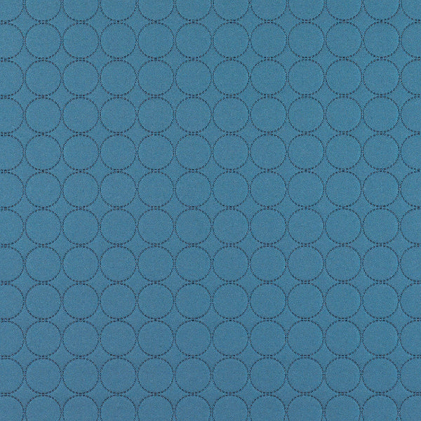 Remnant of Anzea Hula Hoop Blueberry Upholstery Vinyl
