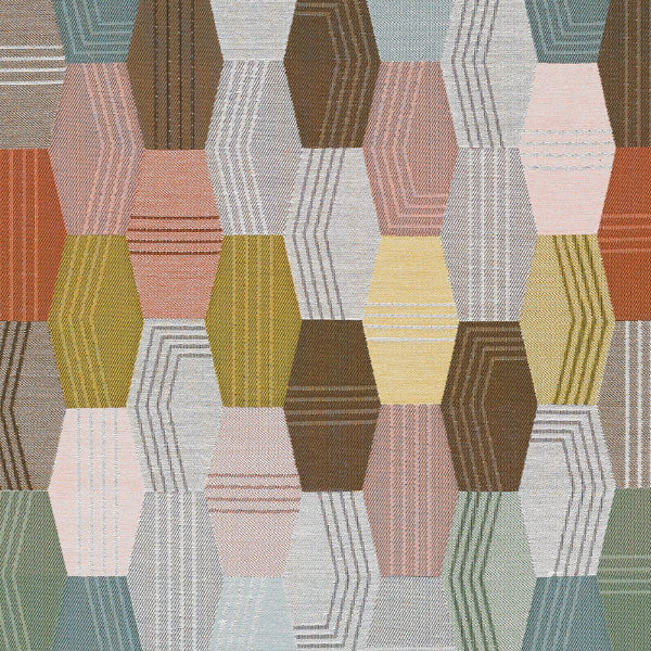 Remnant of CF Stinson Lexie Multi Upholstery Fabric
