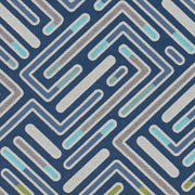 Remnant of CF Stinson Maze Electric Upholstery Fabric
