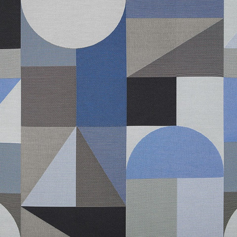 CF Stinson Modernist Lapis Upholstery Fabric